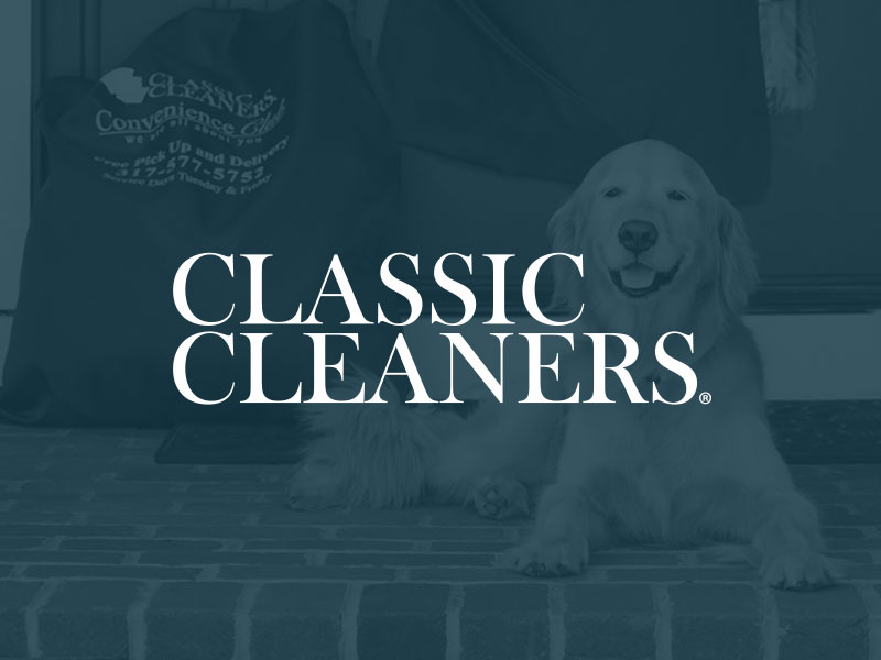 logo for Classic Cleaners, one of TBH Creative’s B2C marketing clients