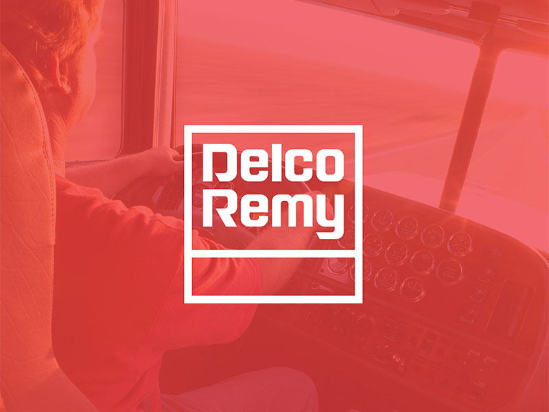 logo for Delco Remy, one of TBH Creative’s manufacturing web design clients