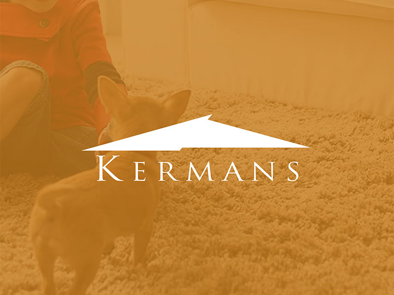 logo for Kermans, one of TBH Creative’s B2C marketing clients