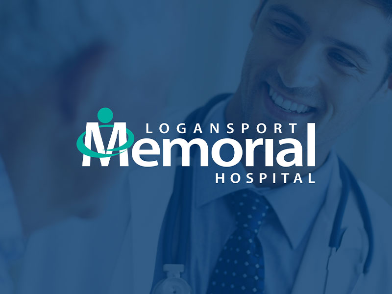 logo for Logansport Memorial Hospital, one of TBH Creative’s hospital marketing clients