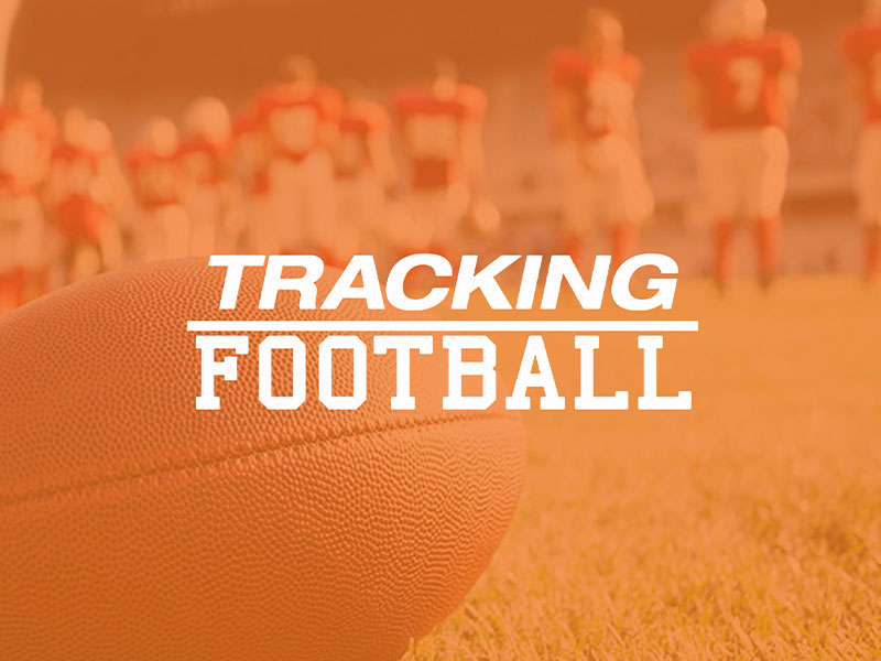 logo for Tracking Football, one of TBH Creative’s science and technology marketing clients