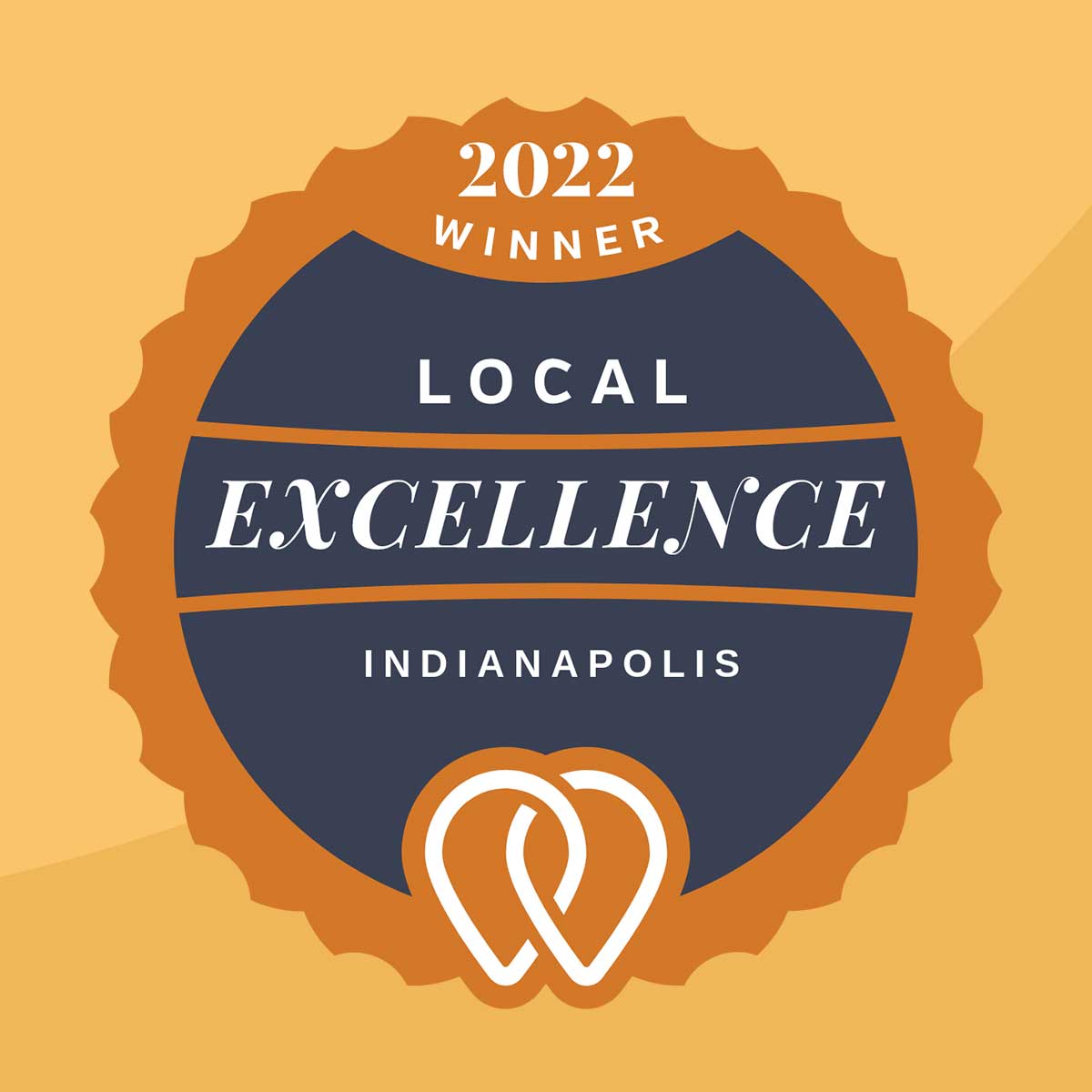 local excellence award Indianapolis 2021 graphic