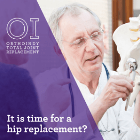 OrthoIndy Facebook Ad – total joint replacement