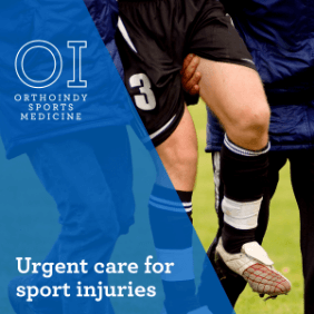OrthoIndy Facebook Ad – sports injuries