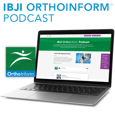 IBJI OrthoInform Podcast graphic