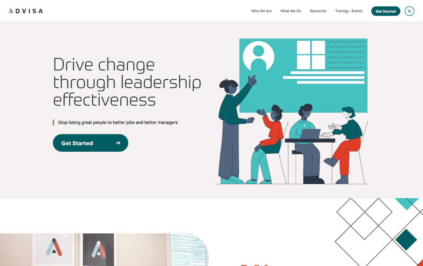 ADVISA homepage