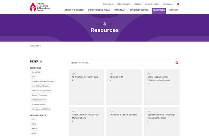 IHTC resource library preview