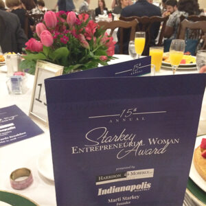 2018 Starkey Entrepreneurial Woman Award ceremony