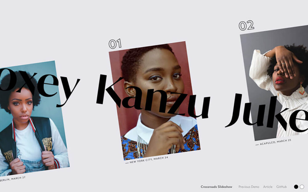 Crossroads slideshow by Mary Lou