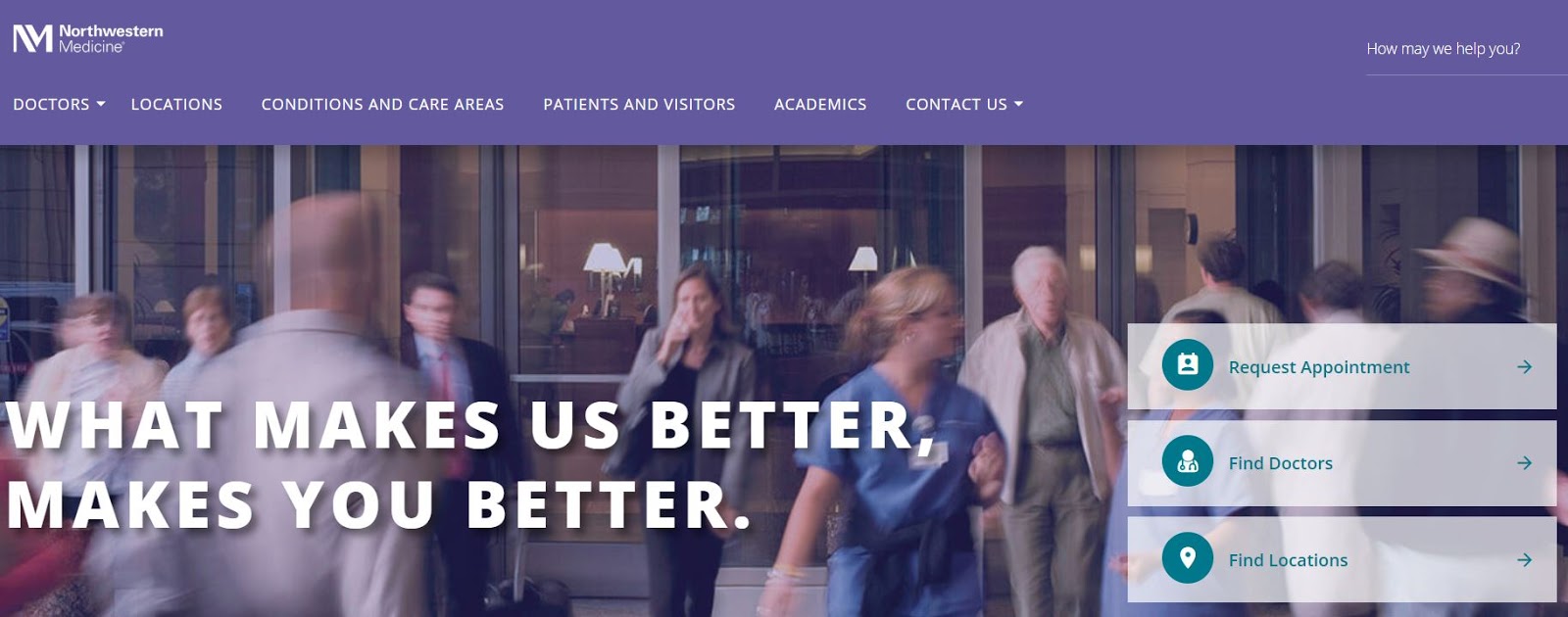 Northwestern Online Appointment Request