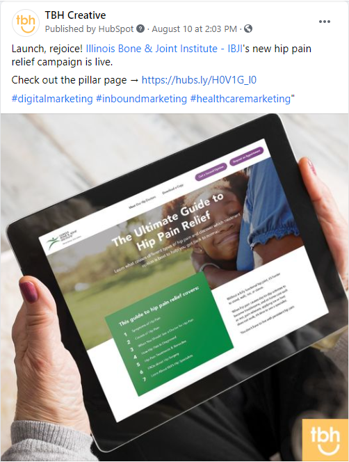 TBH Creative custom graphic template
