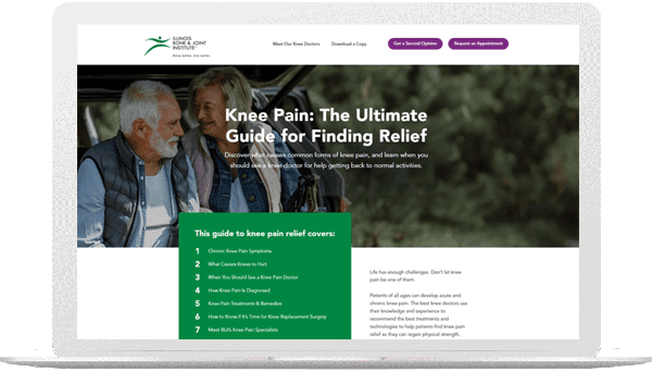 LMH hip pain campaign