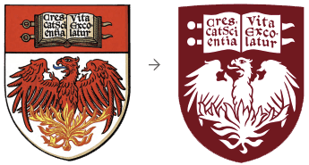 UChicago’s digital-first logo shield redesign