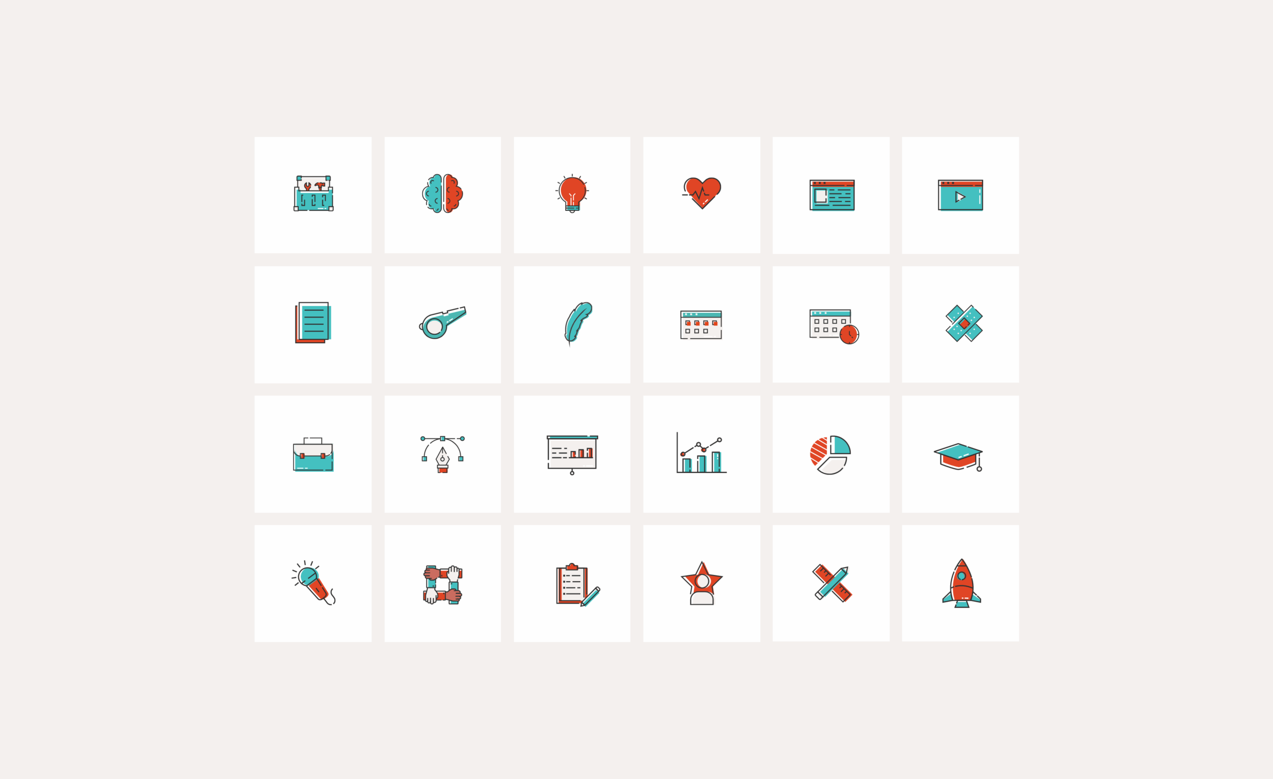 ADVISA custom iconography created by TBH Creative