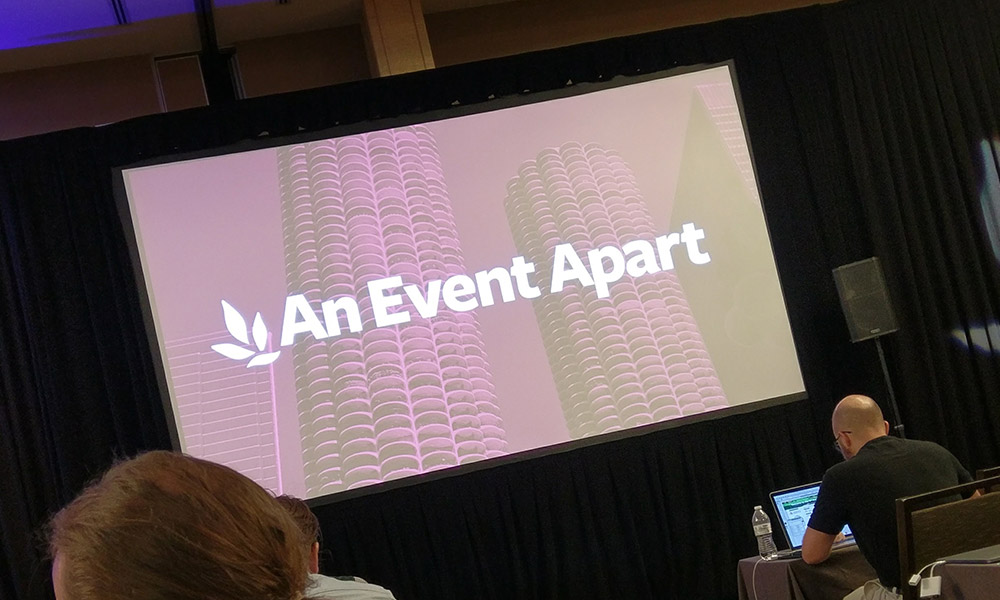 AEA conference screen