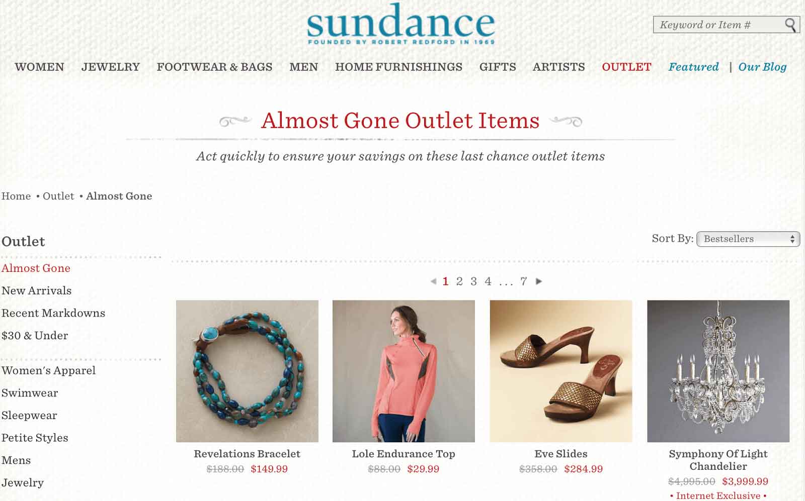 Sundance's almost gone section—FOMO is real