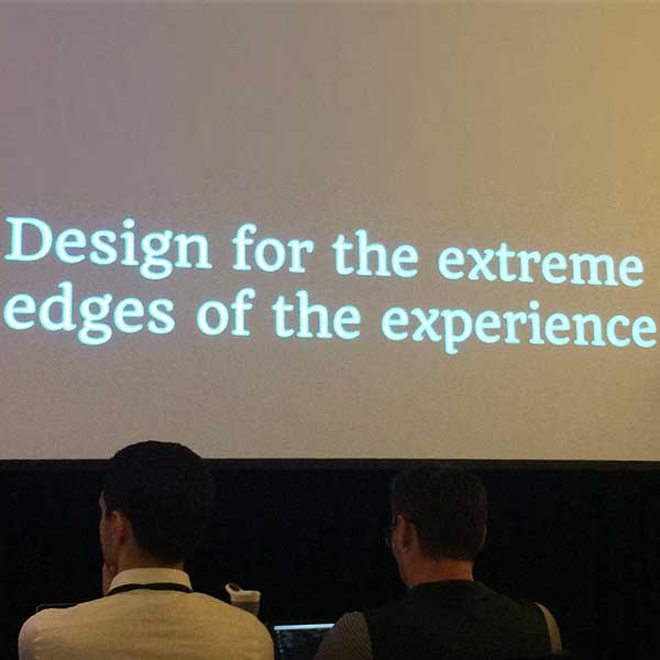 Go behind the scenes of the An Event Apart conference in Chicago, 2017.