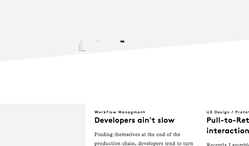 using an SVG to animate website header