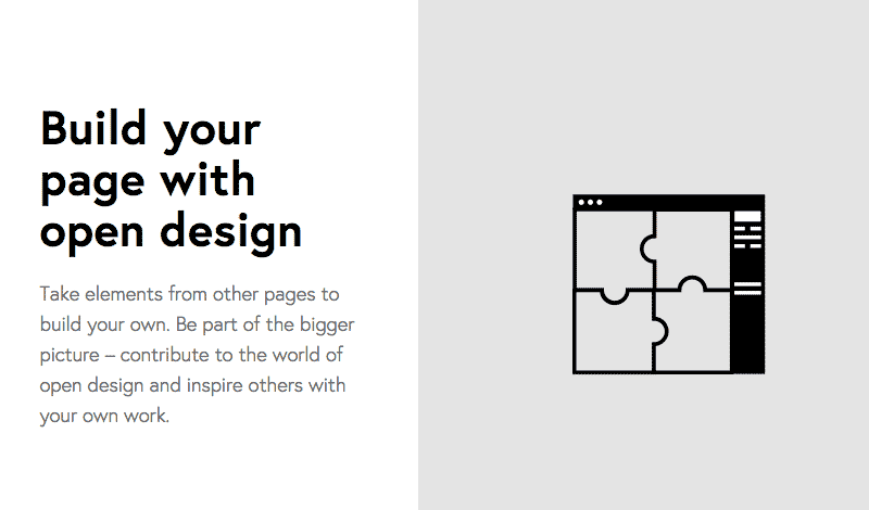 Animated GIF on Froont's homepage