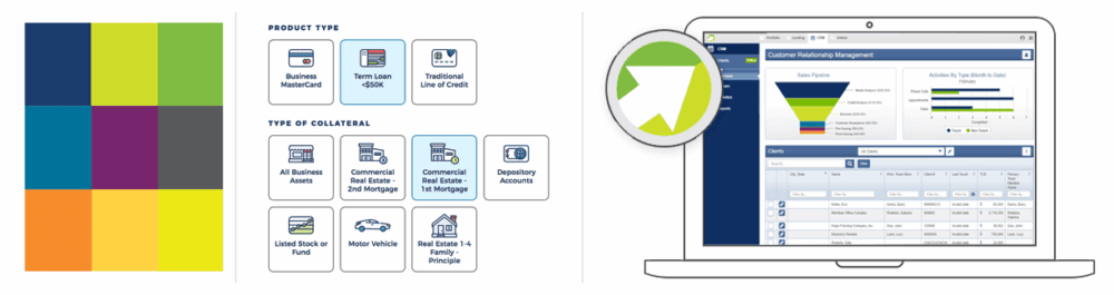 Baker Hill’s digital-first logo supports its many digital applications