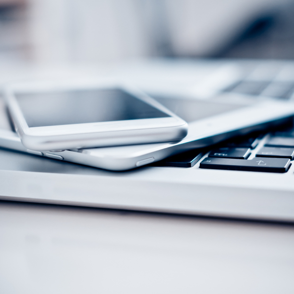 laptop and mobile devices