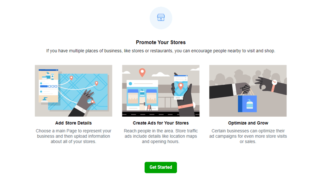 Facebook Store Locations