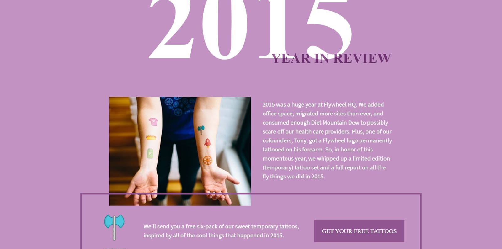 Flywheel annual report