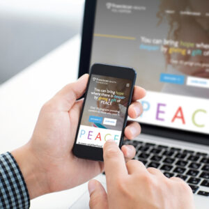 Franciscan Health Foundation fundraising website design