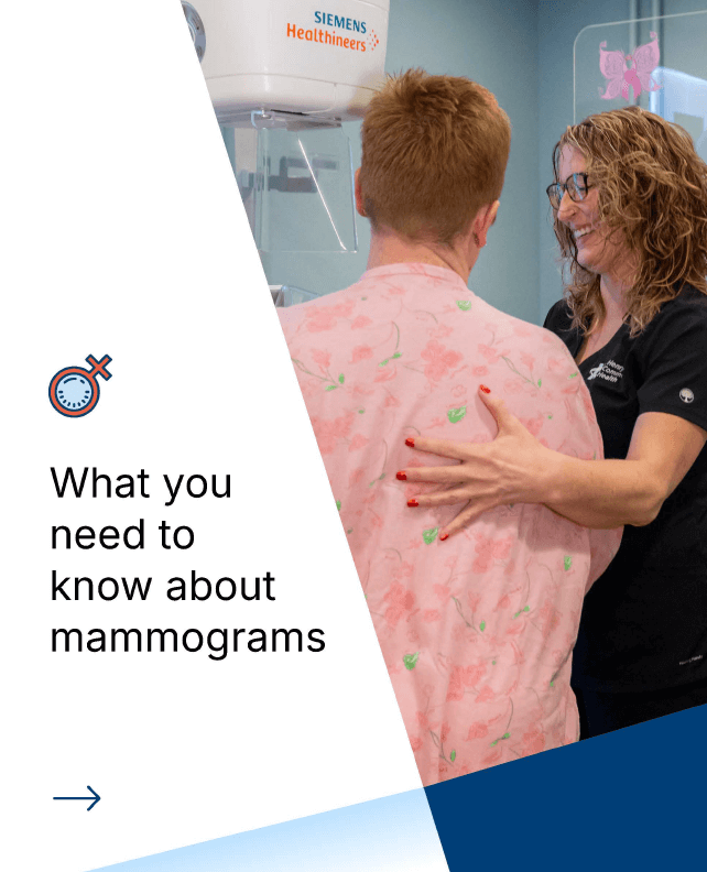 What you need to know about mammograms social media post