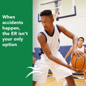 IBJI Facebook Ad – Avoid the ER – youth basketball