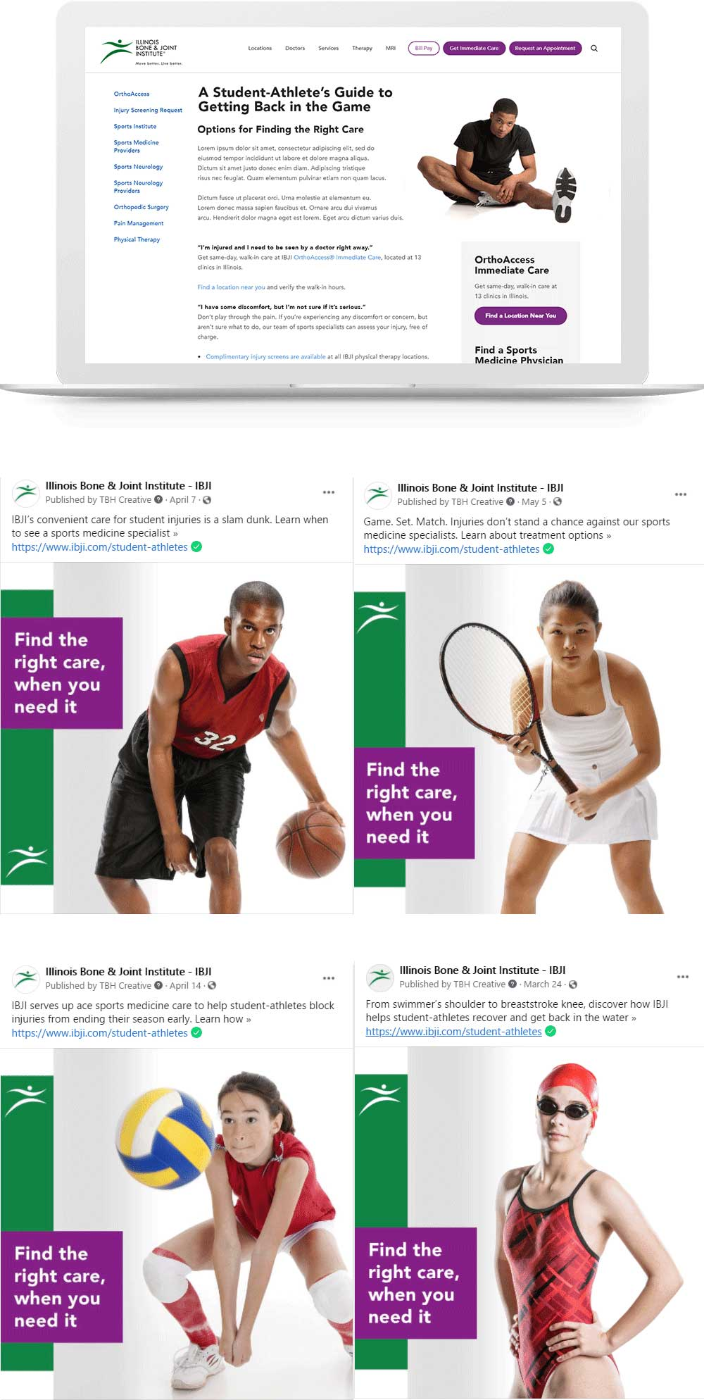 IBJI website and social promo preview