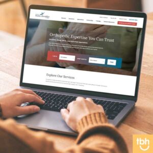 IHTSC homepage on desktop