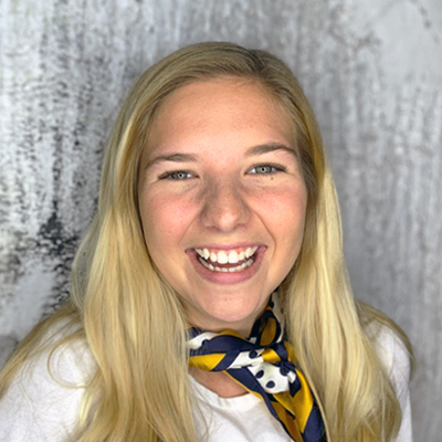 headshot of TBH Creative's Kennedy Smith, web and marketing assistant