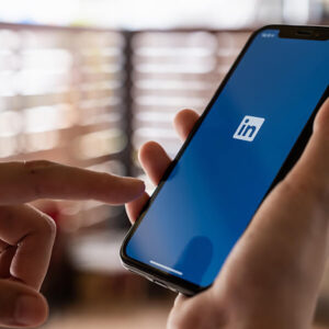 using LinkedIn on a phone