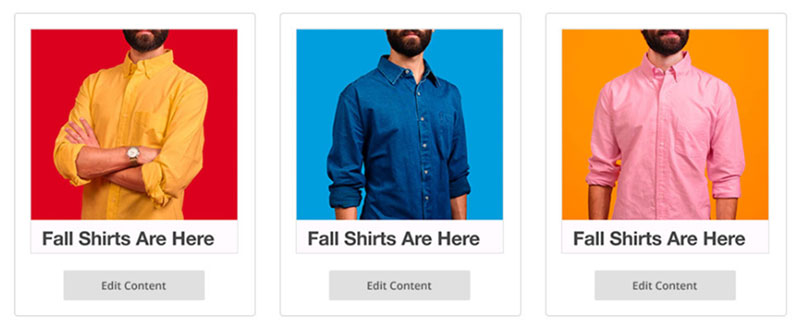 MailChump A/B testing examples