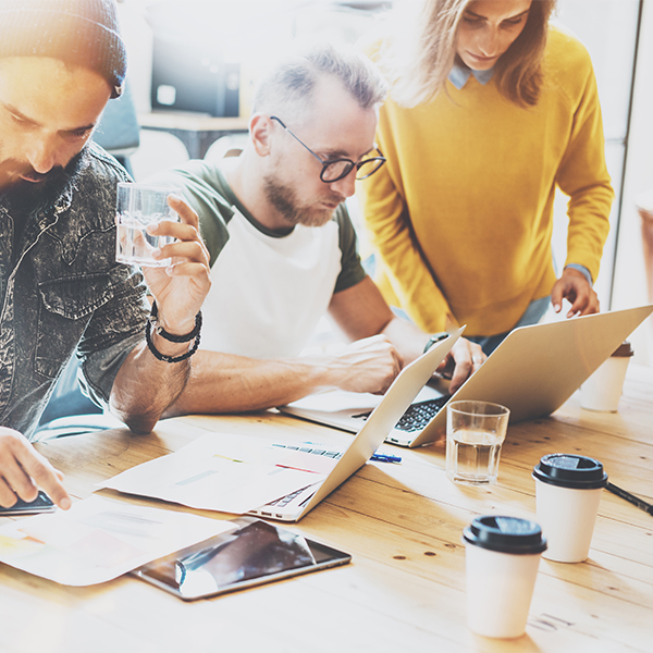 marketing team brainstorm