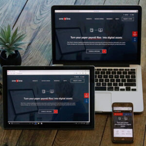 One View website design project