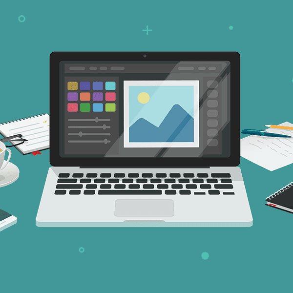 image optimization and editing illustration