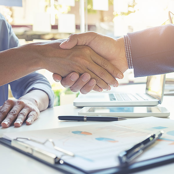 new client handshake