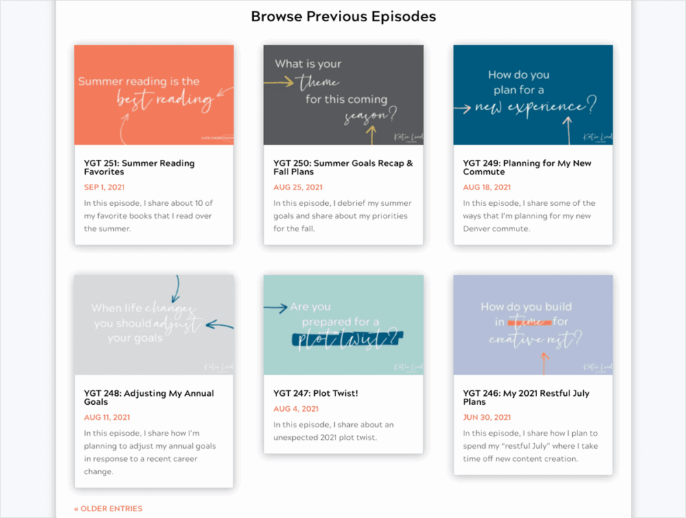 website podcast example: You Got This