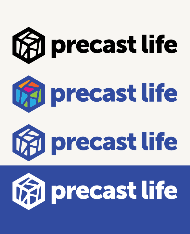precast life logo package