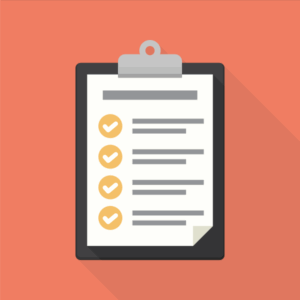illustration of a checklist on a clipboard