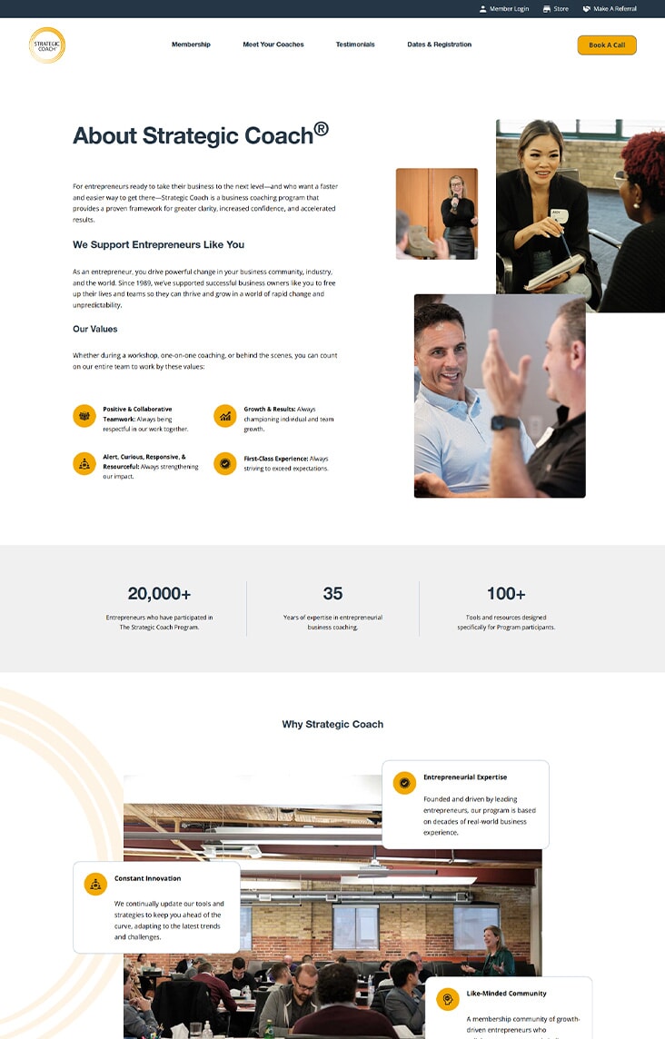 About page