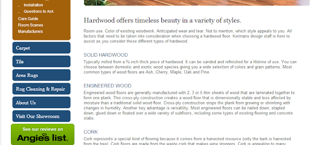 Content error example
