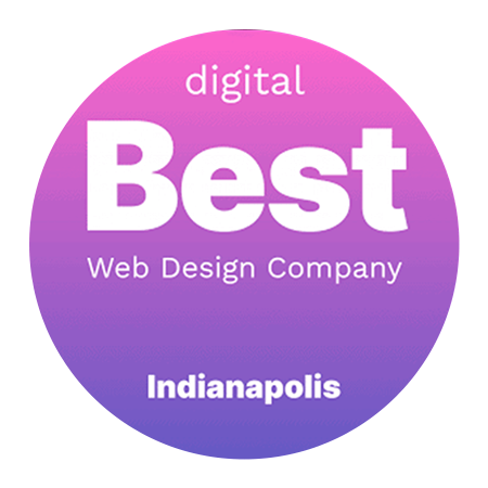 Digital's best web design company in Indianapolis award