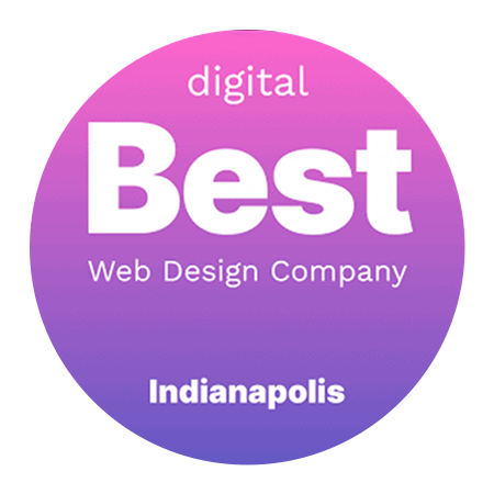 Digital's best web design company in Indianapolis award