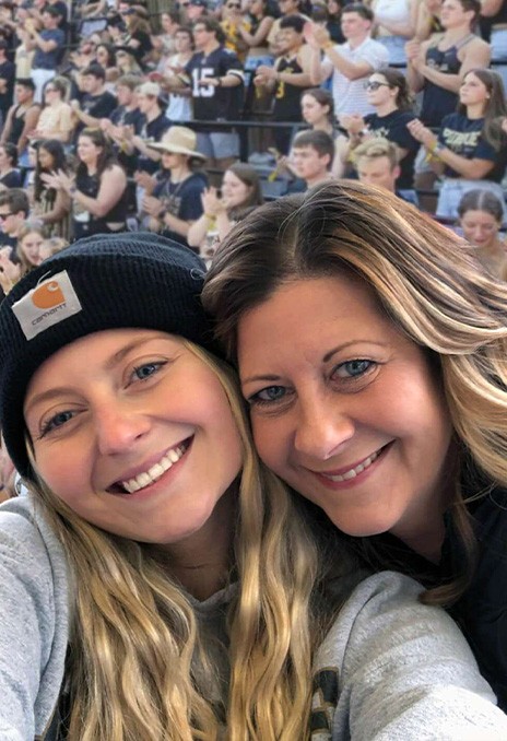 Theresa with her daughter