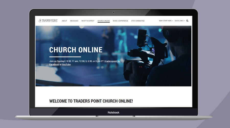 Example of moving services online during crisis