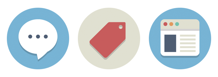 Website traffic icons