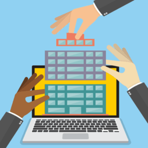 designing a website after a company merger